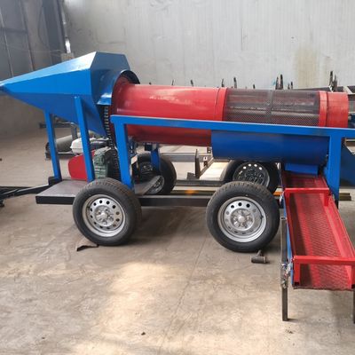 Κατασκευαστικό εργοστάσιο Κινητό χρυσό εξοπλισμό πλυντηρίου με υλικό οθόνης από χάλυβα