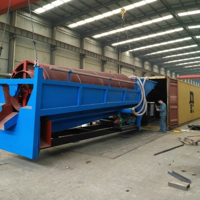 3-45kw Custom Design Rotary Gold Trommel Screen Sieve για την ανακύκλωση των οικοδομικών αποβλήτων