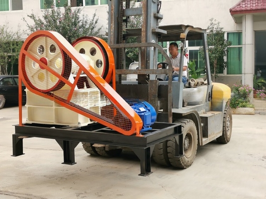 KG Energy Mining Diesel Engine Portable Rock Crusher Κατάλληλος για διάφορες εφαρμογές