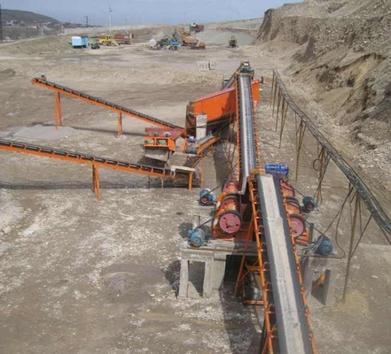 Μηχανή κατάθλιψης σαγόνων της σειράς PE για σπασμένες κατασκευές απορριμμάτων τσιμέντου και τούβλων