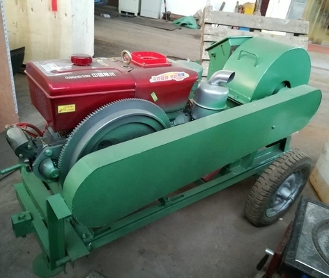 1500*700*1000mm Βιομάζα ξύλινο καλαμπόκι Cob σφυροκόπημα σφυροκόπημα καλαμπόκι Stalk σφυροκόπημα
