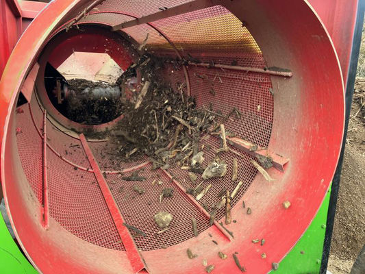 Φορητή κινητή οθόνη με τρούμπα Ιδανική για την ανίχνευση κομποστοειδών και άλλων υλικών