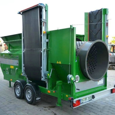 6.3 yd3 4.8 m3 χωρητικότητα Hopper κινητό βαρέλι λιπασμάτων βαρέλι για αστικά στερεά απόβλητα