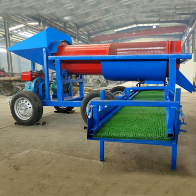 Μικρή παραγωγική ικανότητα 620 KG Κινητή οθόνη χρυσωρυχείων για την εξόρυξη χρυσού σε καταρροή