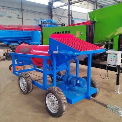 Μικρή παραγωγική ικανότητα 620 KG Κινητή οθόνη χρυσωρυχείων για την εξόρυξη χρυσού σε καταρροή