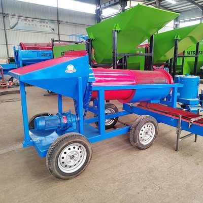 Μικρή παραγωγική ικανότητα 620 KG Κινητή οθόνη χρυσωρυχείων για την εξόρυξη χρυσού σε καταρροή