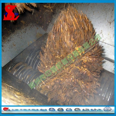7.5-132KW Double Shaft Oil Palm Empty Fruit Bunched Shredder Machine για την εξόρυξη ενέργειας