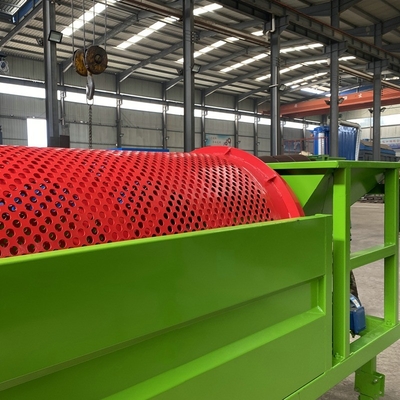 Κινητή οθόνη τρομερού 520 KG χωρητικότητας για εργασίες διαλογής επιφανειακού εδάφους και λιπασμάτων