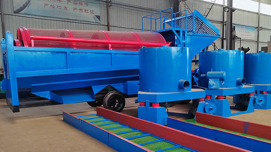 Μηχανή μικρού εξοπλισμού αναζήτησης χρυσού 220V/380v/410V για εργοστάσια εξόρυξης χρυσού