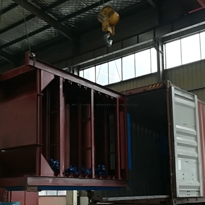 800KG βάρος Βιομηχανικό πλέγμα ζώνη ξηραντήρα για την επεξεργασία της άνθρακα briquettes