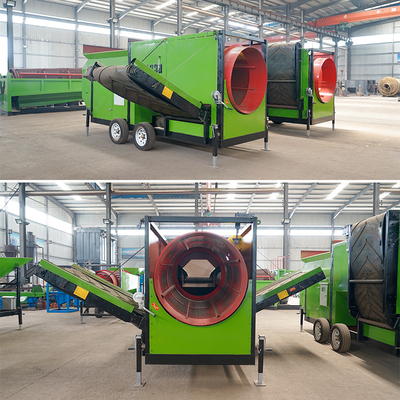 2000 KG Πάνω έδαφος Άμμος Χαλίτσα Τραμπέλα Εικονίδιο για κινητή οικιακή κομποστοποίηση Συγκεντρωτικό Διαλογισμό