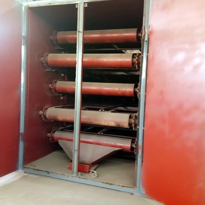 1200-3800 mm Σκούπας άνθρακα για γραμμή παραγωγής μπρικέτας σε εργαστήρια επισκευής μηχανών