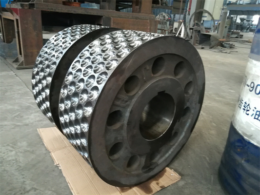 Προμήθεια 1-30t/h Τμήμα κυλίνδρων μηχανής μπρικέτας και ράβδοι ρουλεμάν για κρύο θερμό κυλίνδρο