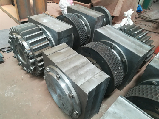 Προμήθεια 1-30t/h Τμήμα κυλίνδρων μηχανής μπρικέτας και ράβδοι ρουλεμάν για κρύο θερμό κυλίνδρο