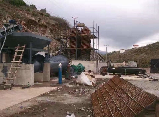 15-30% Πυροσυσσωματική πυκνότητα Εργαστήριο επεξεργασίας ορυκτών Χρυσός χωνευτικός πίνακας με κυματική μορφή δοντιού πριόνου