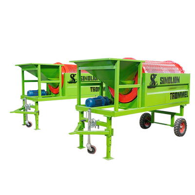Εφοδιασμός Εγχειρίδιο εγκατάσταση Vibro Separator Trommel Screen Compost Drum Sieve Machine