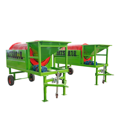 Εφοδιασμός Εγχειρίδιο εγκατάσταση Vibro Separator Trommel Screen Compost Drum Sieve Machine