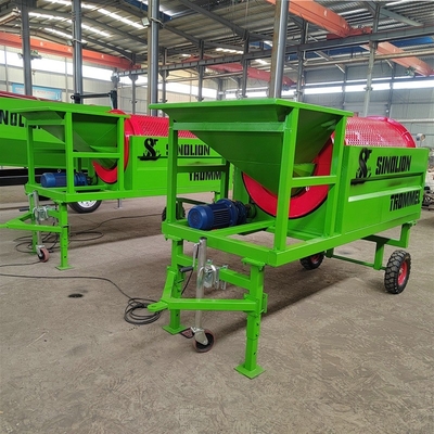 Εφοδιασμός Εγχειρίδιο εγκατάσταση Vibro Separator Trommel Screen Compost Drum Sieve Machine