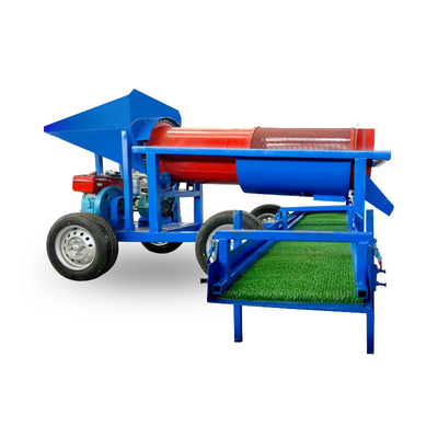 5-10 τόνους ανά ώρα Placer Gold Mini Trommel Screen με υλικό από ανοξείδωτο χάλυβα 720 KG