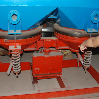 25TPH Diamond Gold Mining Jig Machine με ποσοστό ανάκτησης 80%-90% Δυνατότητα 4500 KG