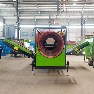 Προηγμένη ανθρακωρυχειακή διαχωριστική κινητή οθόνη για τη διαχείριση των αστικών στερεών αποβλήτων