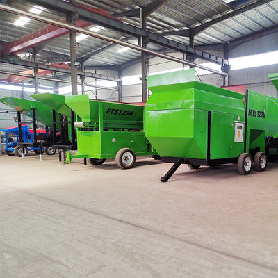 Προηγμένη ανθρακωρυχειακή διαχωριστική κινητή οθόνη για τη διαχείριση των αστικών στερεών αποβλήτων