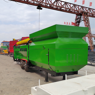 380V 415V Compost Rotary Mobile Trommel Screen Drum Sieve για την εξόρυξη χρυσού