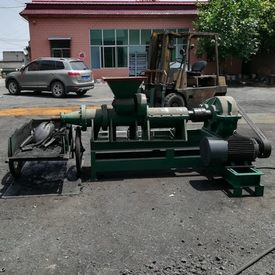 Εξαγωνικό σχήμα άνθρακα άνθρακα Extruder Press Machine Briquette Maker με χωρητικότητα 415V