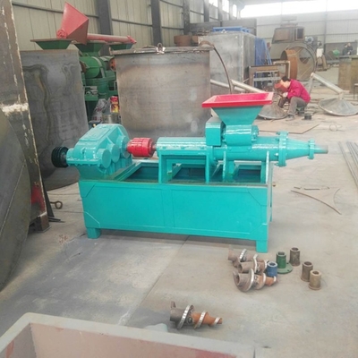 Εξαγωνικό σχήμα άνθρακα άνθρακα Extruder Press Machine Briquette Maker με χωρητικότητα 415V
