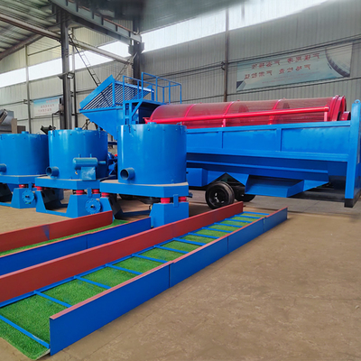 2200 KG Κινητή μηχανή πλύσης και διαχωρισμού χρυσού