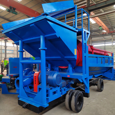 2200 KG Κινητή μηχανή πλύσης και διαχωρισμού χρυσού