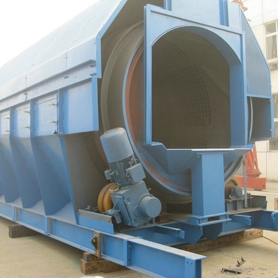 2200 KG χωρητικότητας διαχωριστής άμμου και χαλίκις με υλικό οθόνης από ανοξείδωτο χάλυβα