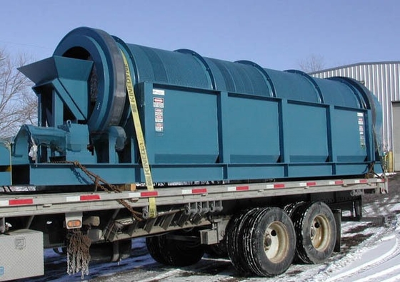 2200 KG χωρητικότητας διαχωριστής άμμου και χαλίκις με υλικό οθόνης από ανοξείδωτο χάλυβα