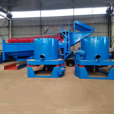 98% διαχωριστής πλεύσης για μικρής κλίμακας κινητή επεξεργασία χρυσού περιστροφική οθόνη