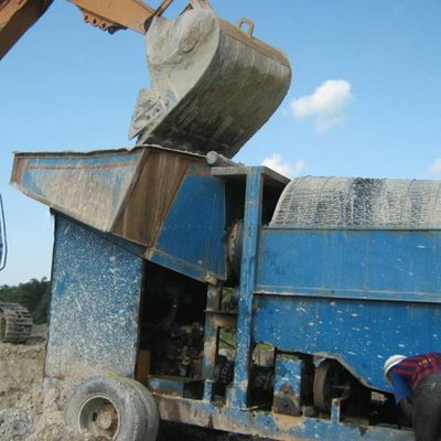 98% Αποτελεσματικότητα Μικρό περιστρεφόμενο κουδούνι για πλυντήριο πετρώματος