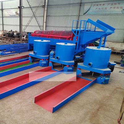 200 τ/ώρα φορητός τύπου κλειδί σε τροχιά τροχοφόρος χωριστής χώματος χρυσού και πετρώματος για την εξόρυξη ενέργειας