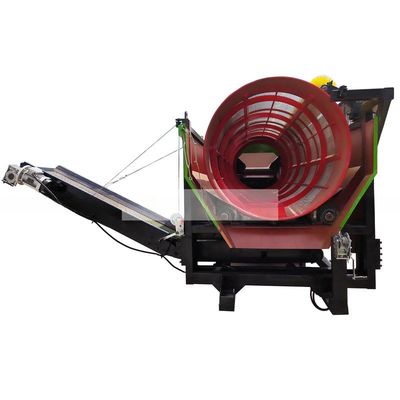 Κινητή μηχανή κορμού άνθρακα, πέτρα, χρυσή άμμος, χαλίκι, λιπασμό, κομπωτό με τριαντάφυλλα, με τάση Sinolion