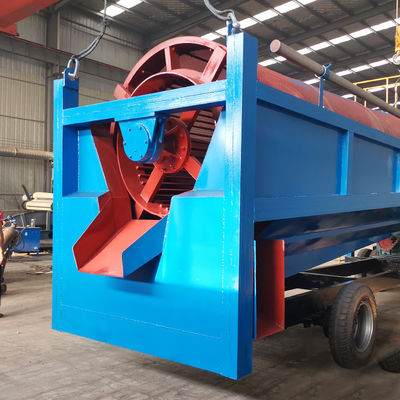 Μεταφορτωτέος τύπος Κινητός εξοπλισμός εξόρυξης χρυσού μικρής κλίμακας για τη Γκάνα 5-150 τόνοι την ώρα