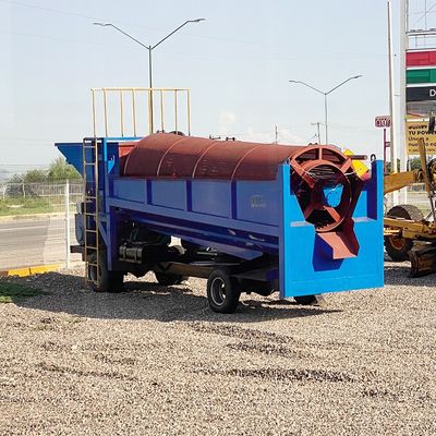 Μεταφορτωτέος τύπος Κινητός εξοπλισμός εξόρυξης χρυσού μικρής κλίμακας για τη Γκάνα 5-150 τόνοι την ώρα