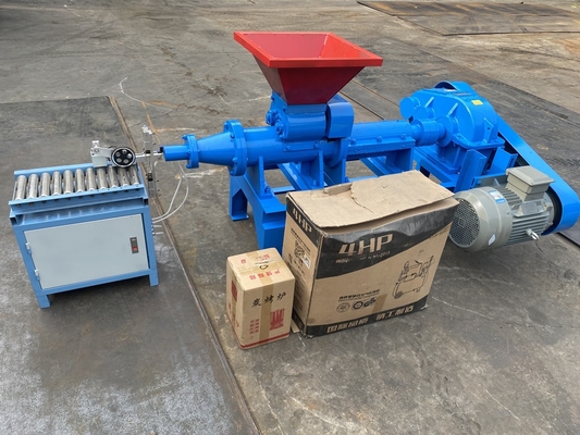 4-80mm BBQ κυλίνδρος Briquettes Charcoal Coal MBJ140 Εκχυλίστης Πρέας Briquetting Μηχανή