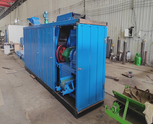 0.8-1,5 τόνων/ώρα χωρητικότητα Blue Coconut Shell Charcoal Briquette Line με δωρεάν εγκατάσταση