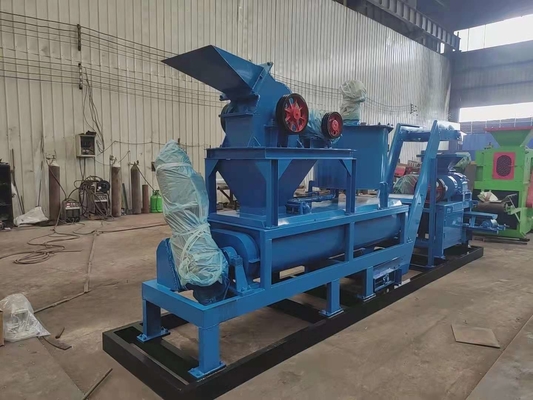 0.8-1,5 τόνων/ώρα χωρητικότητα Blue Coconut Shell Charcoal Briquette Line με δωρεάν εγκατάσταση