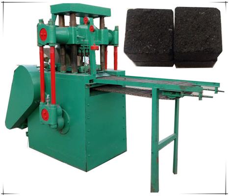 Υλικό πρώτης ύλης άνθρακα και ξύλου 25*25*25mm Shisha Briquette Punching Press Machine