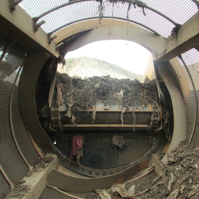 5600x2015x2010mm Στροφικό τύμπανο δονητικό σίτσο λιπασμάτων για το έλεγχο των κόκκων λιπασμάτων