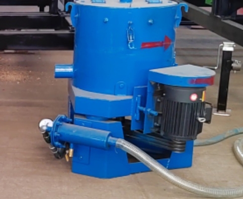 1000 KG Placer Sand Χρυσή Κεντρίφωση Συγκεντρωτήρας υψηλή ανάκτηση χρυσού