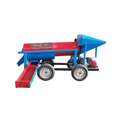 Φορητό εργοστάσιο πλύσης χρυσού και διαμαντιών 5-10T/h για κινητό εξοπλισμό εξόρυξης χρυσού