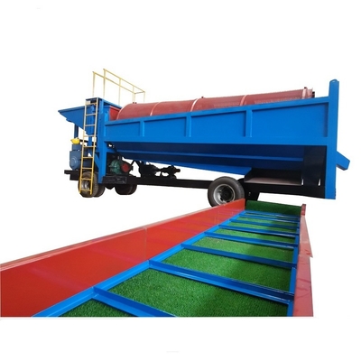 6500 KG Χρυσό Μηχανικό Διαχωριστικό Κινητό Χρυσό Τραμπλέ πλύσιμο εργοστάσιο