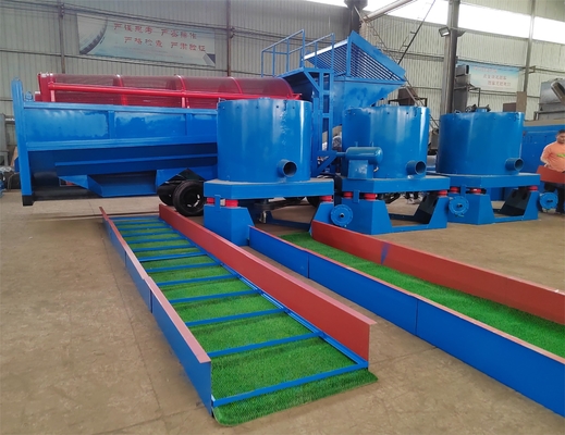 6500 KG Χρυσό Μηχανικό Διαχωριστικό Κινητό Χρυσό Τραμπλέ πλύσιμο εργοστάσιο