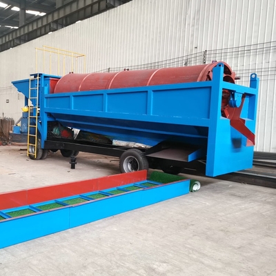 6500 KG Χρυσό Μηχανικό Διαχωριστικό Κινητό Χρυσό Τραμπλέ πλύσιμο εργοστάσιο