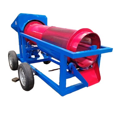 Μεταφορτωτό Trommel Gold Mining Machine για τον διαχωρισμό του χρυσού από την αμμώδη άμμο 400 KG χωρητικότητα